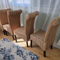 Rattan Dinning Room Chairs
