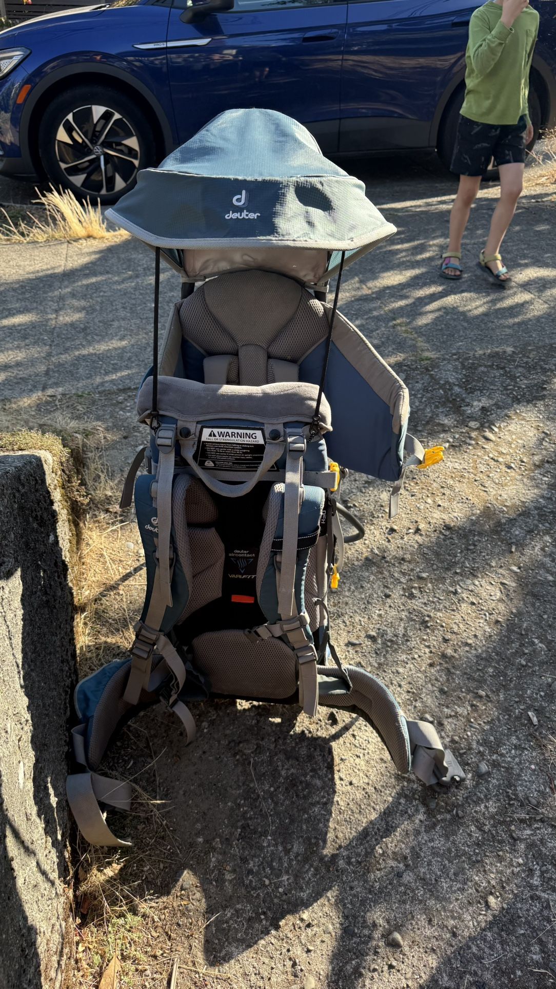 Deuter Backpack Carrier & Sun Shade