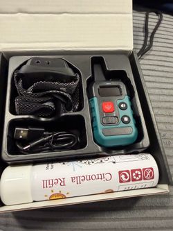 New training dog collar with remote