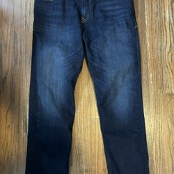 Men’s Express Slim Straight Jeans Size 33x30