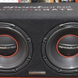 🔊 DB Drive Speed Series – Dual 10” Subwoofer Box – Dual Voice Coil 🔊