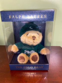 Ralph Lauren Green Holiday Polo Bears