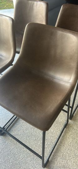 Modern Leather Stools