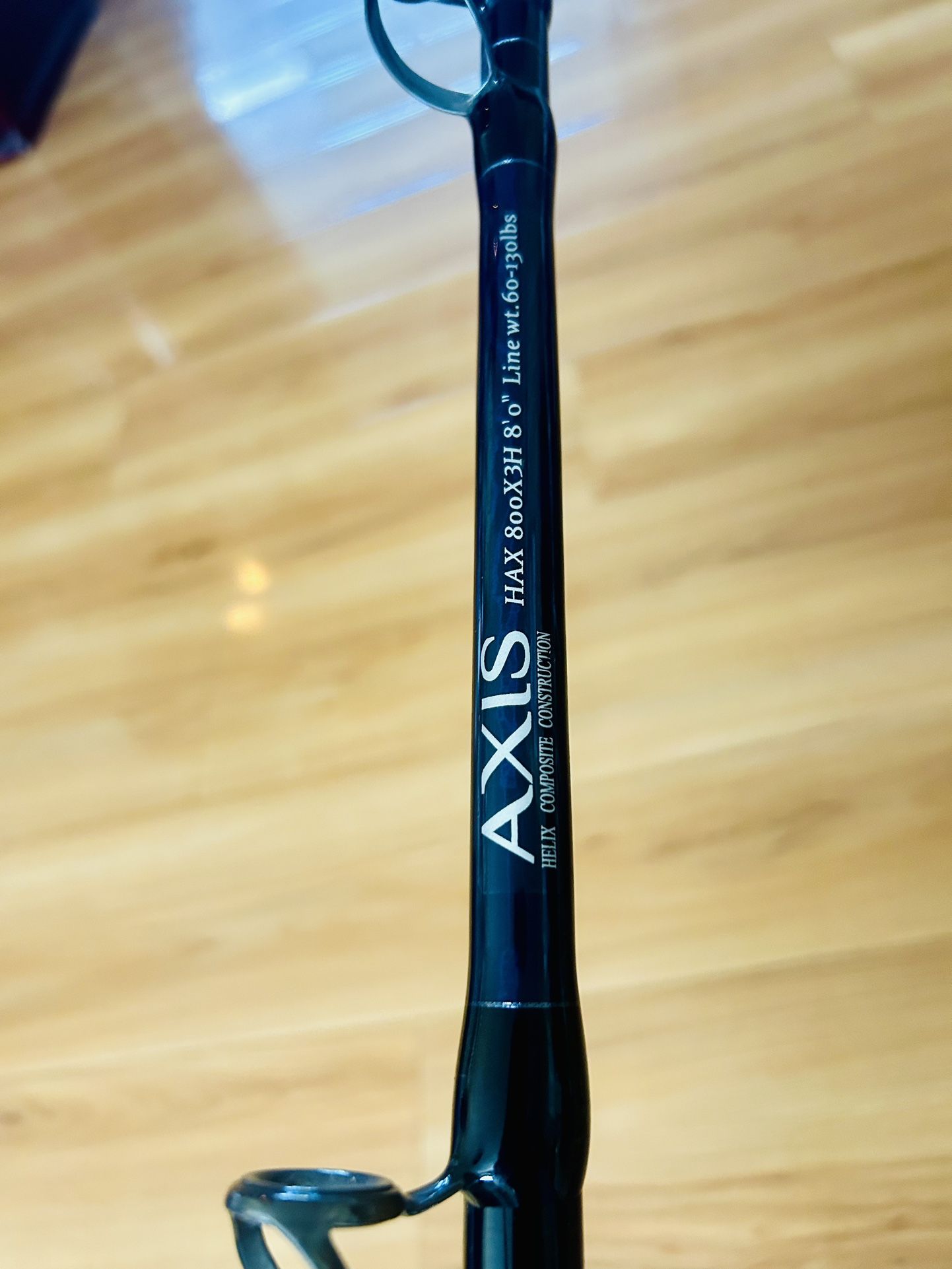 Phenix Axis HAX800X3H 8ft 60-130lb Rail Rod Fishing Rod $450