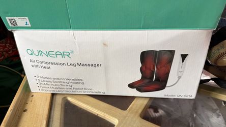 Quinear air compressor leg massage with heat