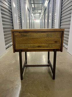 Wood Side Table