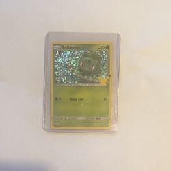 Bulbasaur mcdonald 25th anniversary 