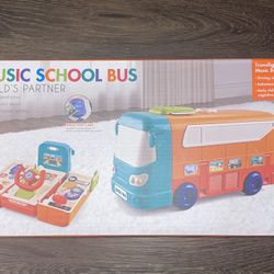 Music School Bus Child’s Partner Toy