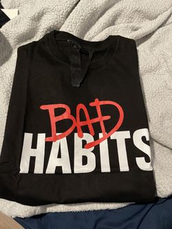Vlone Bad Habits Shirt Size XL