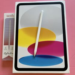 Apple iPad 10th Generation (2022 model /new sealed ) 256gb with Pencil, keyboard & Case 