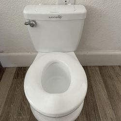 Baby Potty Training Toilet with Realistic Flushing Sound & Feel like an Adult Toilet, Removable Pot, with Storage Tank and Toilet Paper Holder for Age