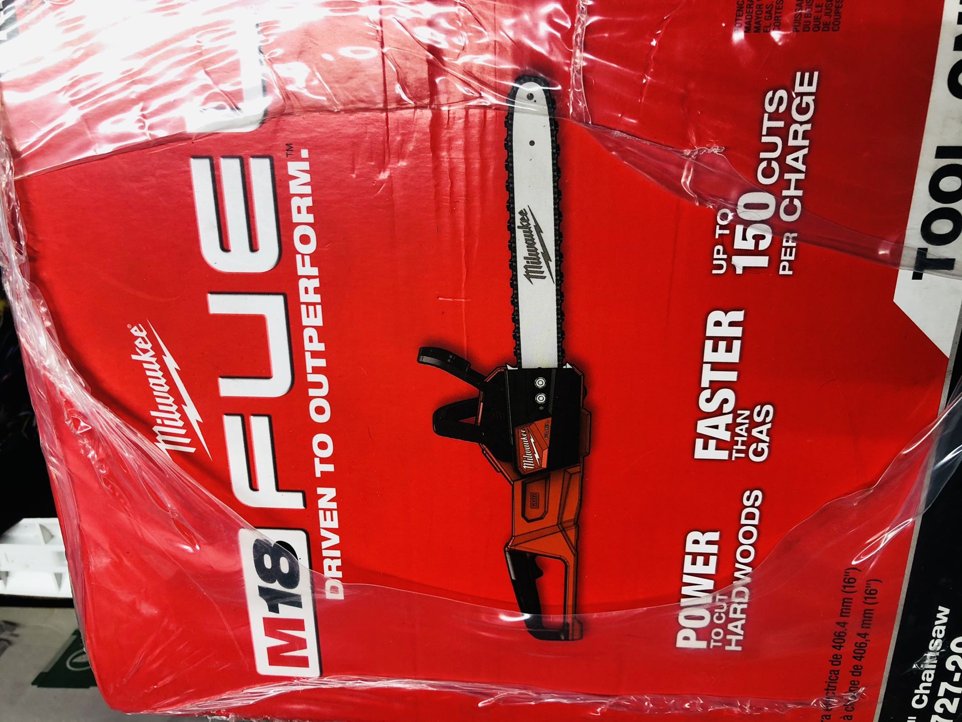 Milwaukee M18 FUEL 16 in. 18-Volt Lithium-Ion Brushless Cordless Chainsaw. Bare Tool, New in the Box! 