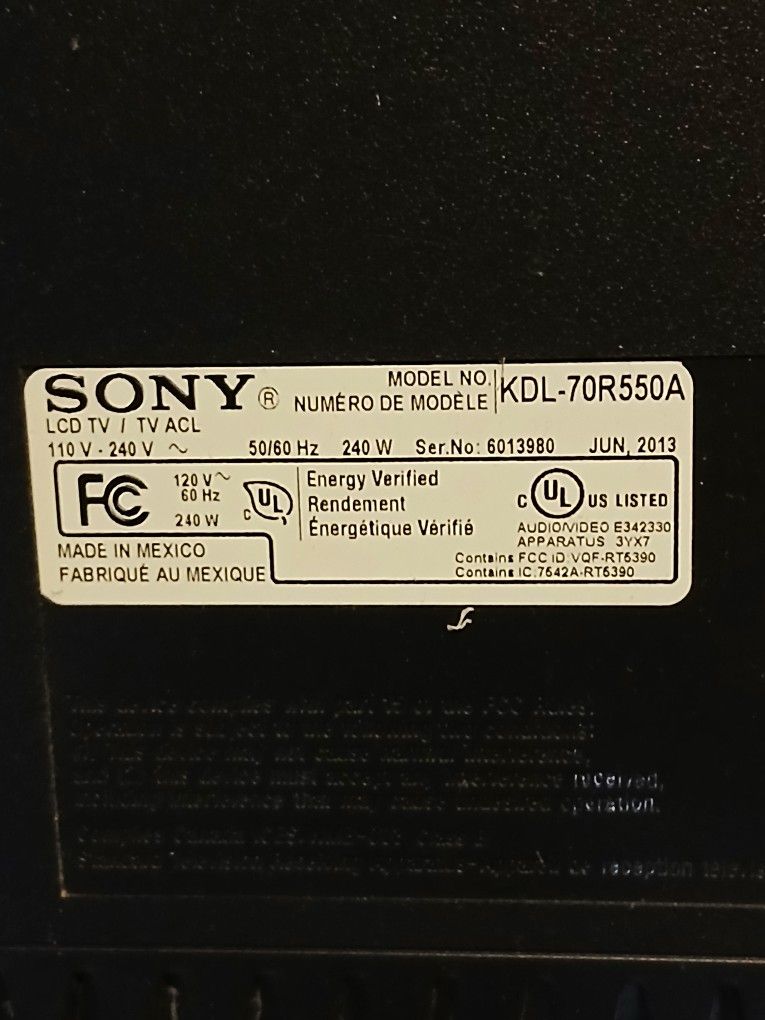 Sony Bravia TV