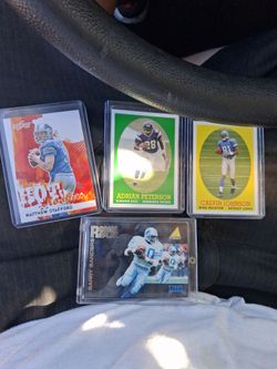 Nfl superstar rookie card bundle #2
