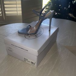 Steve Madden Blue Heel 