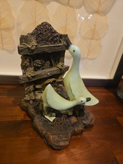 Rustic Duck Bookend – Vintage Single