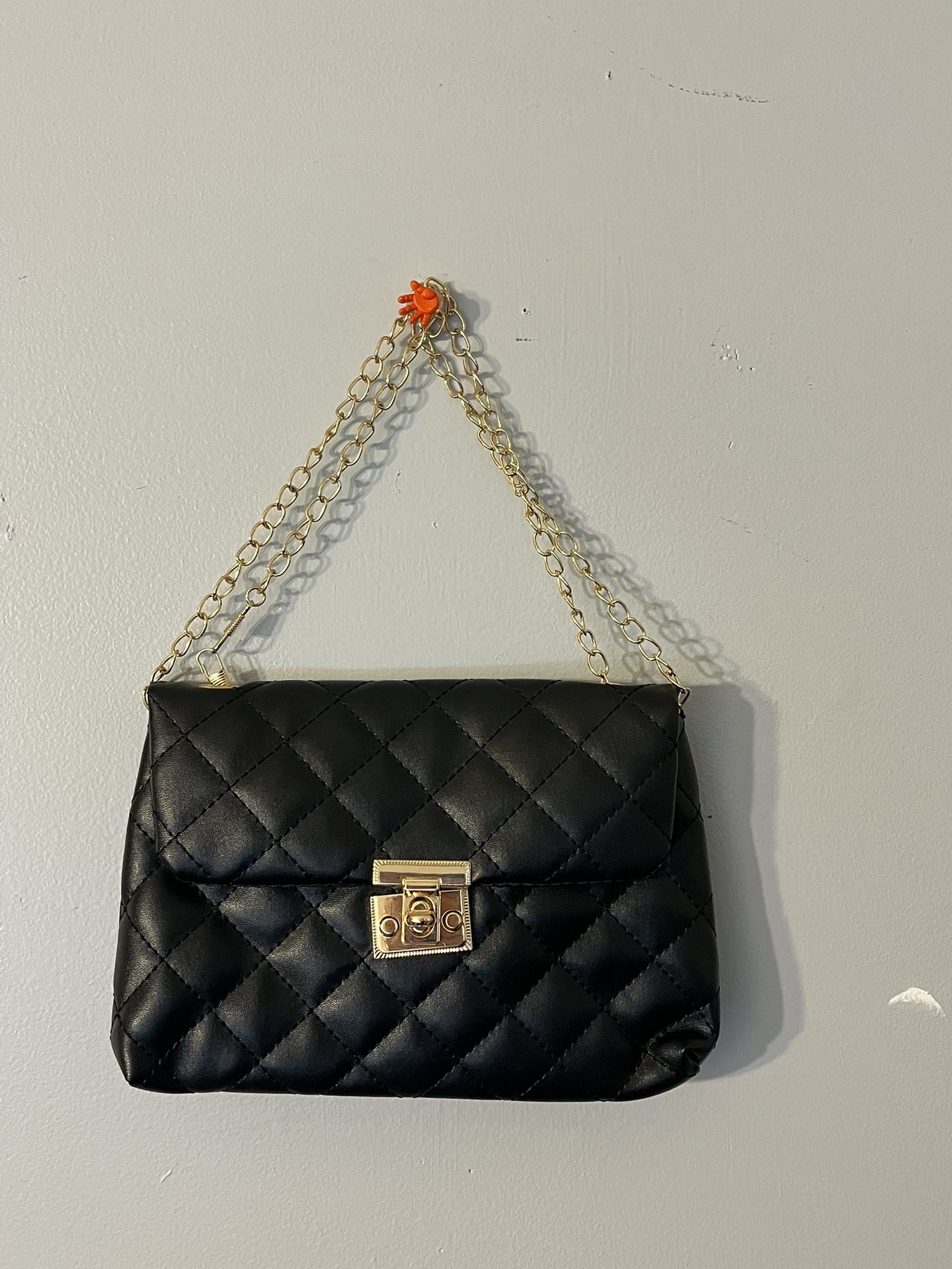 Black And Gold Purse