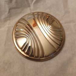 Antique Sterling Silver Pocket Hand Mirror.