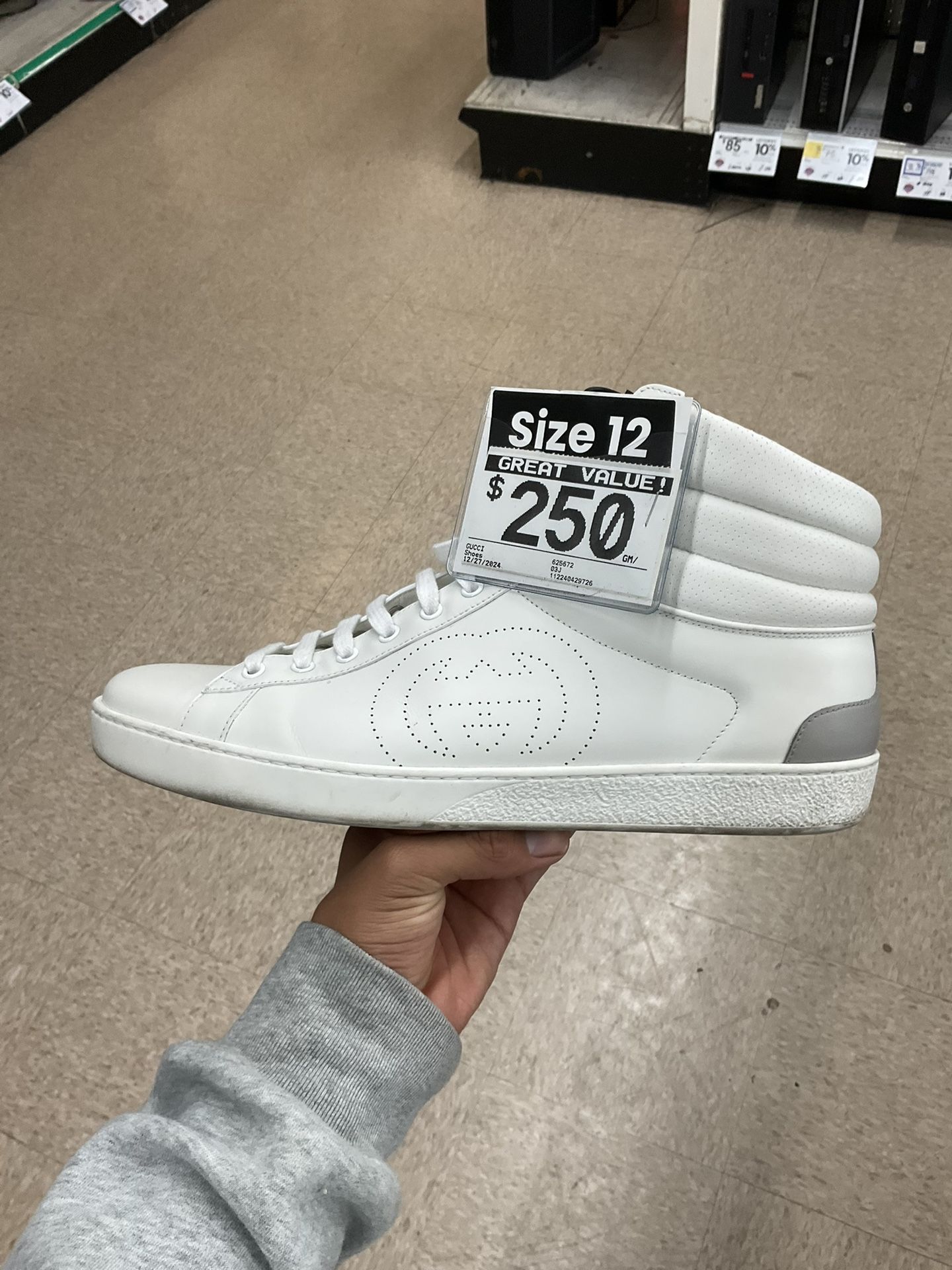 Gucci Ace High top Size 12