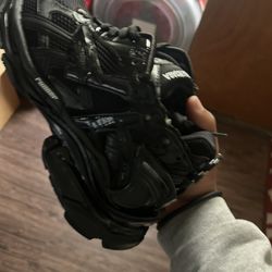 Black Balenciaga Runners