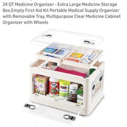 24QT Medicine Organizer.