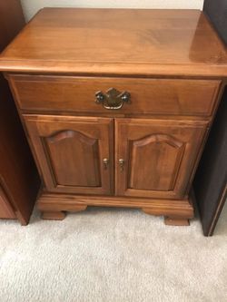 Vintage Ethan Allen storage cabinet