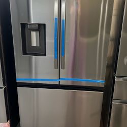 NEW OPEN BOX SAMSUNG FRENCH STYLE REFRIGERATOR 