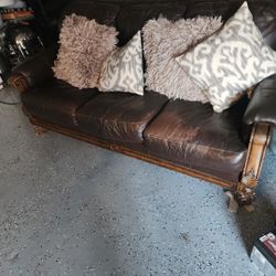 Leather Couch
