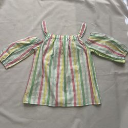 Arizona Jean Girls stripped Shirt Size L 14