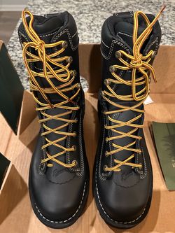 Danner Quarry USA 8" Gore-Tex Work Boots Black Size 11.5 D Style 17309 Brand New