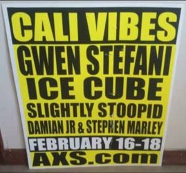 Cali Vibes 2024 Street Poster