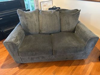 Gray Loveseat