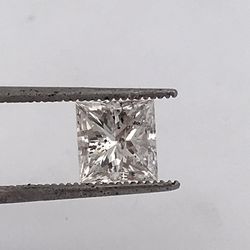 1.72ct gia certified Princess cut natural  diamond f i2 