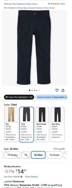The Children's Place Boys Stretch Skinny Chino Pants