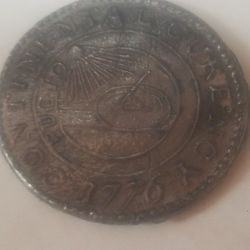 1776 continental copy coin