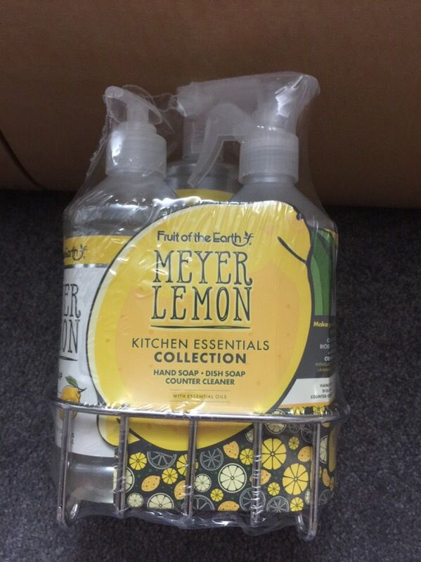 Fruit of the Earth Meyer Lemon Kitchen Essentials Collection
