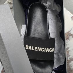 New Balenciaga Slides Womens 6