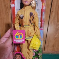 Firefighter Barbie 