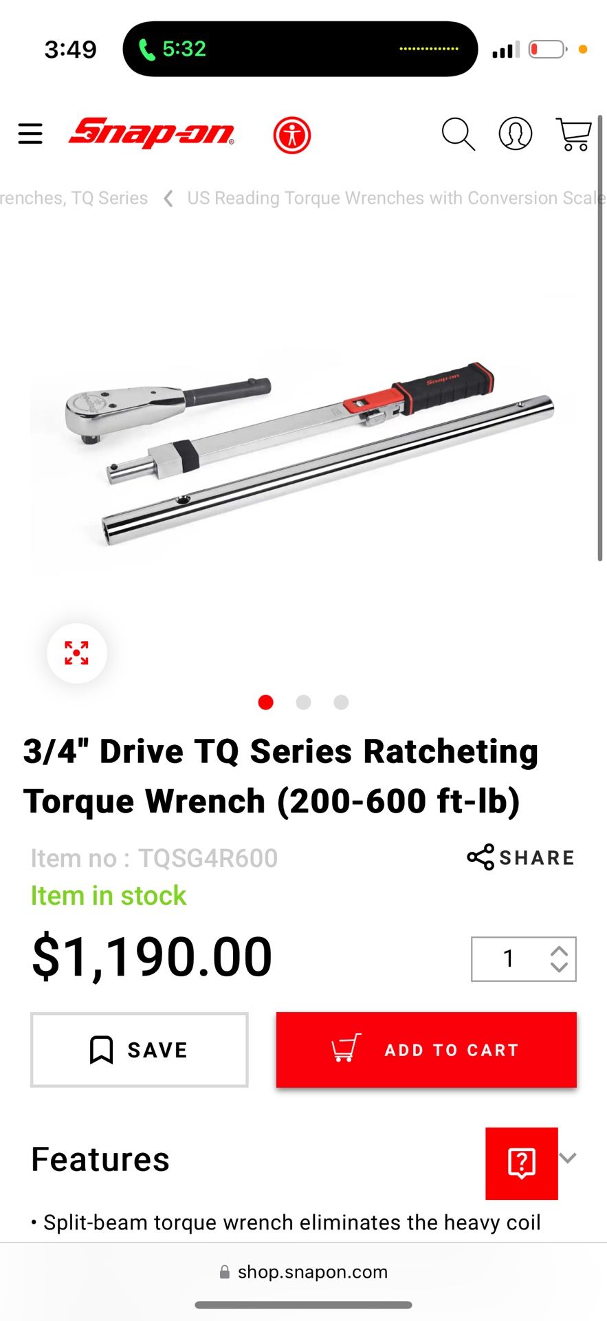 Snap On Torque Wrench 2021