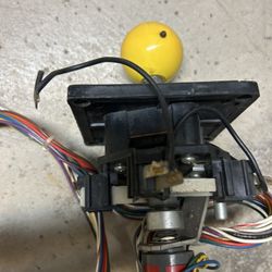old vintage Working Rotary Joystick Leaf Switch ARCADE video GAME Part b27-19