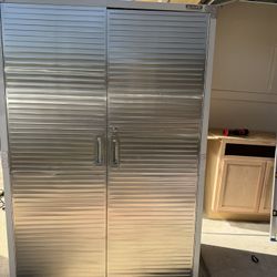 Seville Classics UltraHD Storage Cabinet, 48" W x 24" D x 72" H