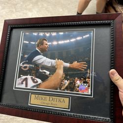 Ditka Framed