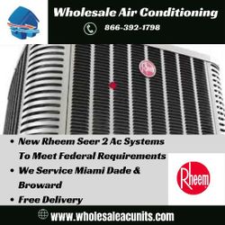 New Rheem Central Air Conditioners Central Ac Units
