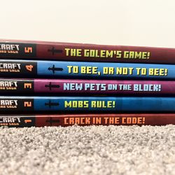 Minecraft Stonesword Saga Kids Books