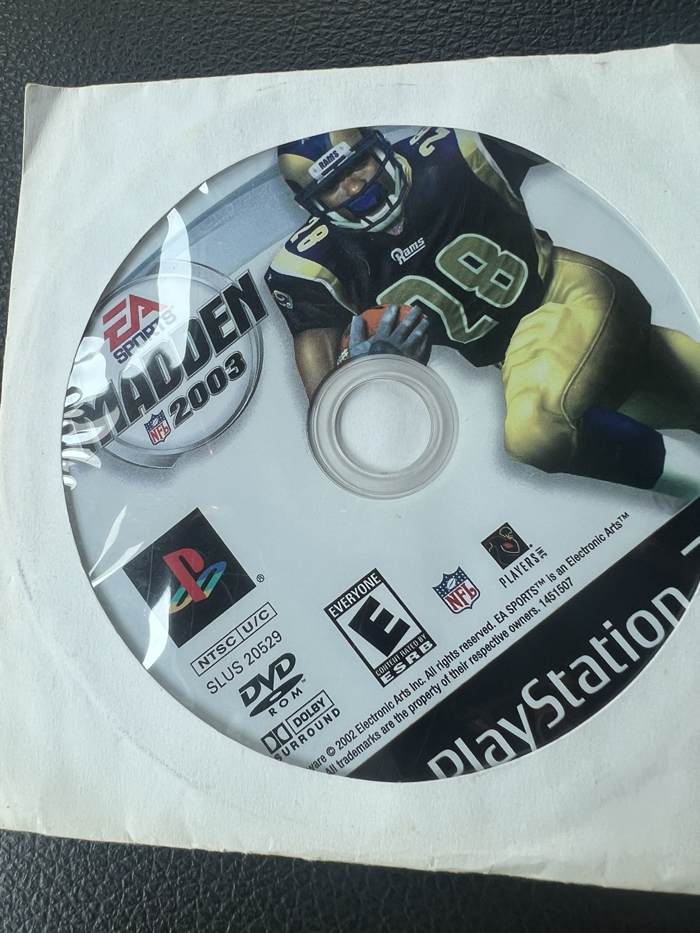 Madden NFL 2003 PS2 EA Sports PlayStation Football 