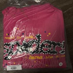 Pink Spider Hoodie 