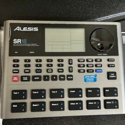 Alesis SR18 Portable Electronic Drum Machine With Effects