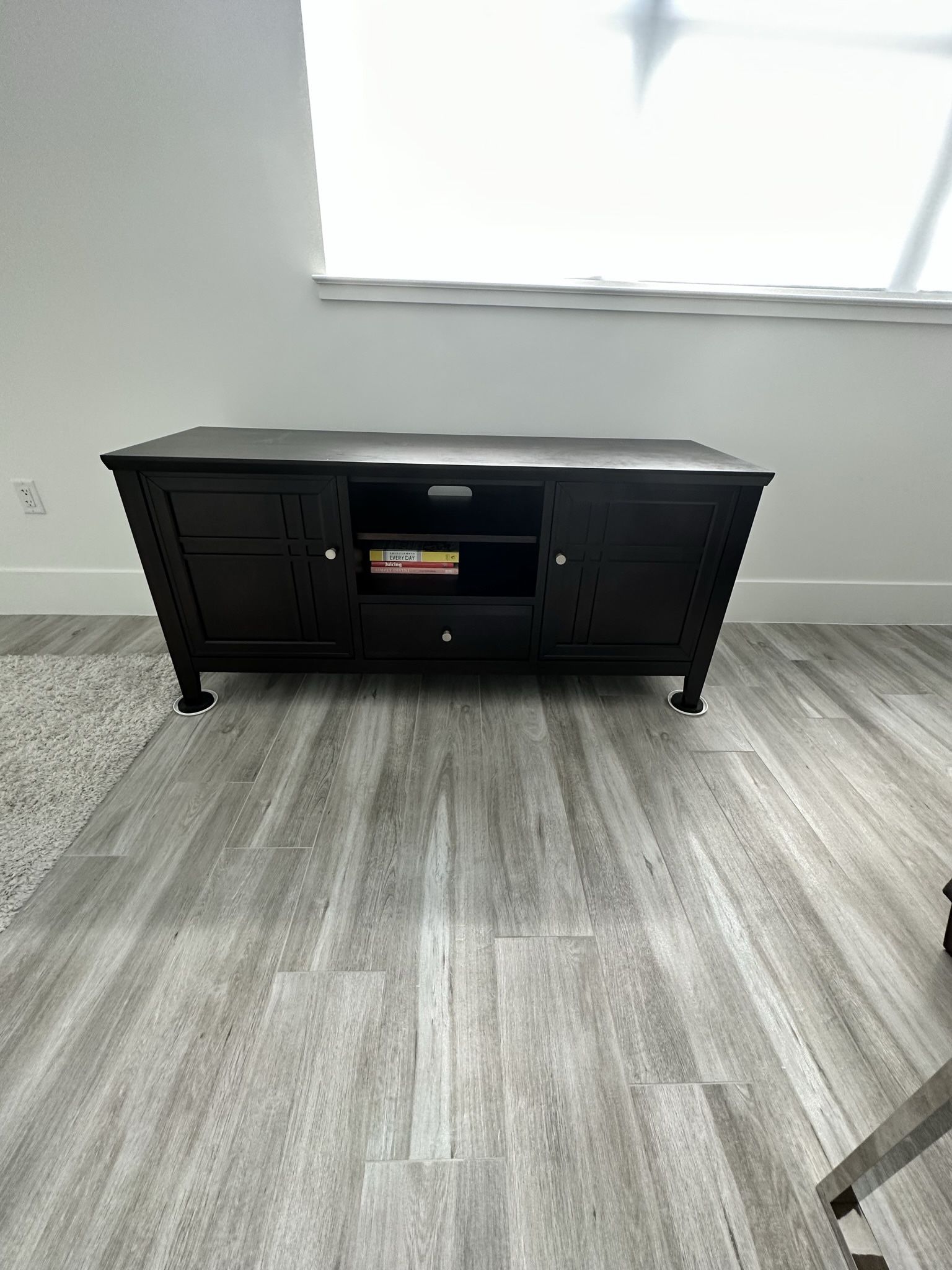 Dark Wood TV Console