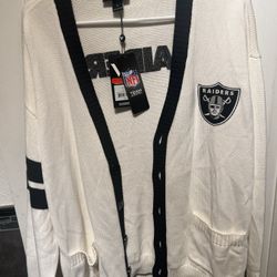 Raiders  Cardigan 