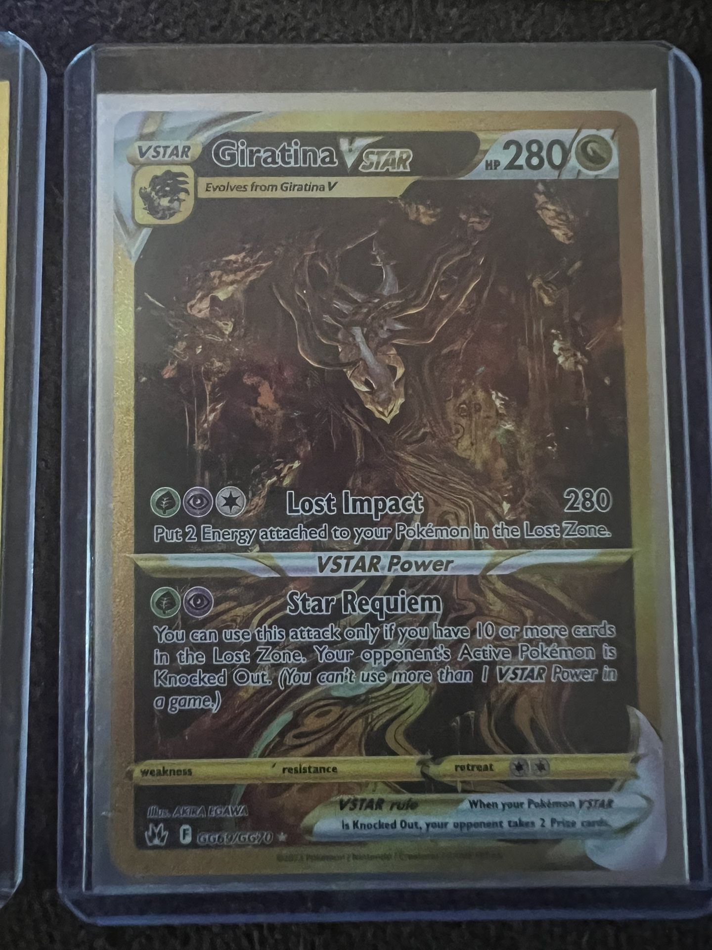 giratina pokemon card v star Giratina Vstar GG69/GG70 | FULL HOLO | Orica PROXY
